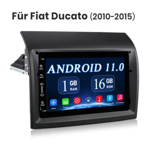 1+16G Carplay Autoradio Android 11 Für Fiat Ducato Peugeot Boxer Citroen Jumper - Bild 1 von 13