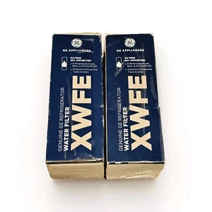 2 Pack GE XWFE Refrigerator Water Filter Genuine Replacement Filters - Picture 1 of 4