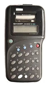 CALCOLATRICE A BATTERIA SHARP EL-1600 ELSI MATE STAMPA TASCABILE MADE IN JAPAN - Foto 1 di 4