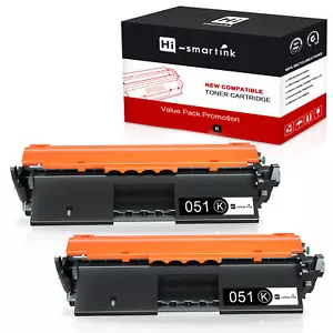 2x 051 CRG-051 BLACK Toner für Canon imageCLASS LBP162dw LBP160 MF264dw MF263dn - Bild 1 von 4