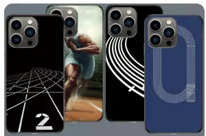 Track And Field Track Athletics Coque Cover Case For Iphone 15 Pro Max 14 13 12 - Photo 1 sur 9