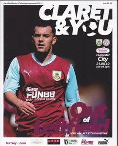 2010/11 BURNLEY V LEICESTER CITY 21-08-2010 CHAMPIONSHIP - Picture 1 of 1