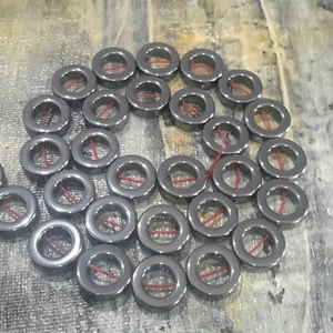 Hematita, no magnética, rosquilla grado A negra, 14x4 mm, aproximadamente 28 piezas de oz gratis - Imagen 1 de 4