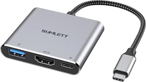 USB C to HDMI Adapter,Usb Type C Digital AV Multiport 4K Display Hub (Thunderbol - Picture 1 of 12