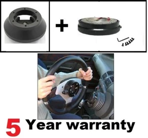 SNAP OFF STEERING WHEEL BOSS KIT HUB FITS FORD FIESTA MK6 MK7 FOCUS MK1 MK2 MK3 - Picture 1 of 8