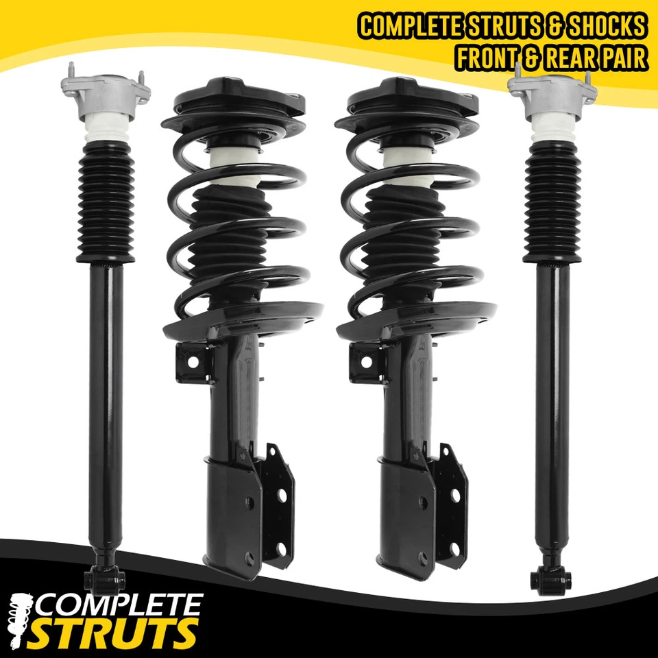 Front Quick Complete Struts & Rear Shock 2008-2014 Mercedes C300 4Matic W204 Foto 1 de 1
