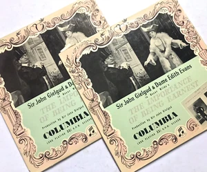 The Importance Of Being Earnest John Gielgud 1953 Oscar Wilde Play Columbia LPs - Picture 1 of 10