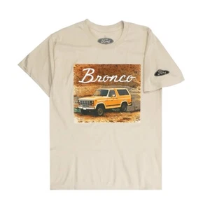 Ford Bronco Men's Officially Licensed Retro Photo Print Tee T-Shirt in Large - Picture 1 of 1