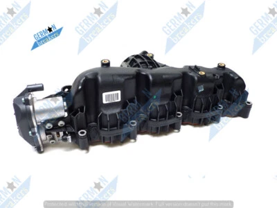 VW TIGUAN SCIROCCO EOS 08-14 2.0 TDI INTAKE INLET MANIFOLD & MOTOR 03L129711AG - Image 1 of 4