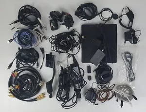 Lot of Cables Cords Phone/Laptop Chargers Dashcams TV Antenna Sirius XM Untested - Picture 1 of 19