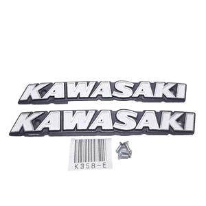 Kawasaki G7 G7S G7T KH100 KH125A KC125 Emblem Fuel Gas Tank NOS - Picture 1 of 7