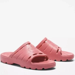 Timberland Get Out slide Unisex Sandals Light Pink, Size Mens 8/WMS 10 A5WYH New - Picture 1 of 7
