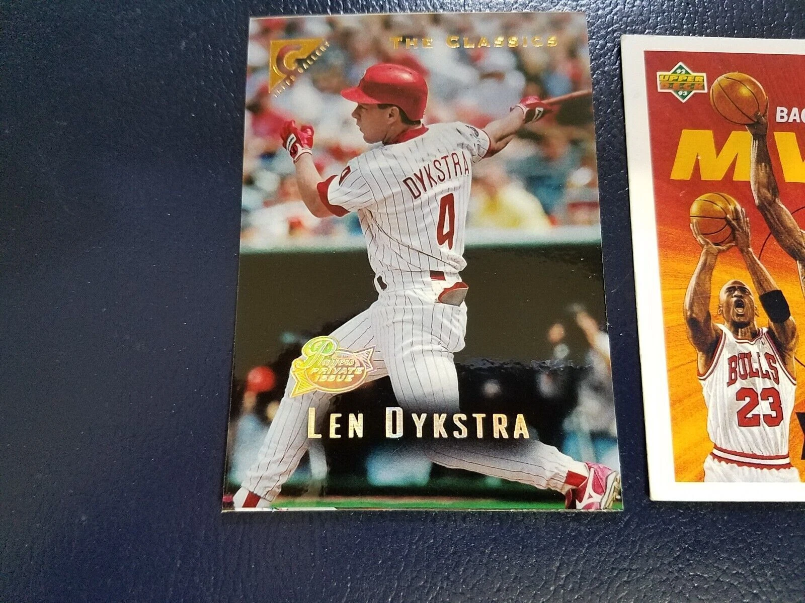 Lenny Dykstra 1996 Topps Gallery The Classics Player Private Issue NO Number