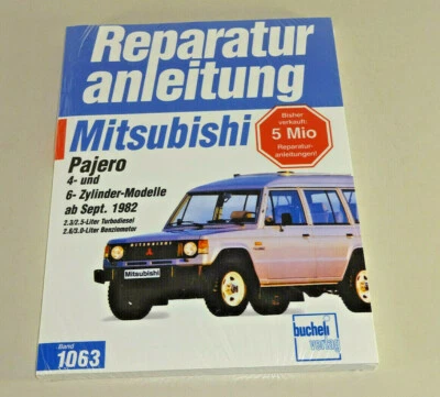 Manual de Reparación Mitsubishi Pajero Gasolina Y Diesel - Año Fabricación 1982 - Imagen 1 de 2