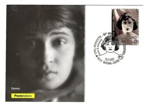 Italia 2022 : Tina Modotti - Cartolina Ufficiale Poste Italiane - Imagen 1 de 1