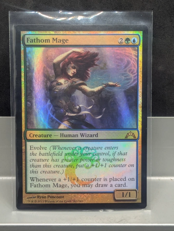 Fathom Mage FOIL  X1 LP Gatecrash Magic the gathering - Image 1 of 1