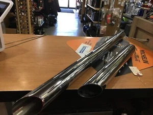 Hard-Krome Double D’s slip-on mufflers #84-2015 - Picture 1 of 1