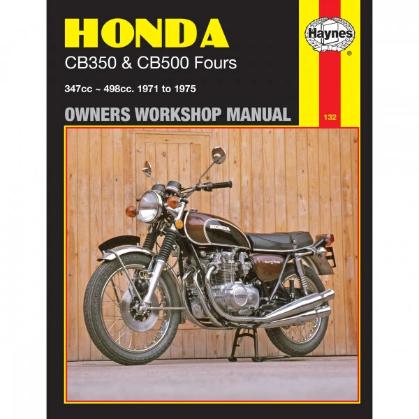Honda CB350 CB500 Fours 1971-1975 UK US Motorrad workshop manual Haynes
