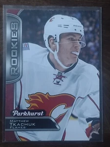 2016-17 Parkhurst Hockey Matthew Tkachuk Red Rookies #385 - Flames  - Picture 1 of 1