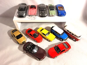 🔥LOT of 2 KINSMART & 9 WELLY Pull-Back + Doors Diecast Cars 1/32: Aston Martin - Picture 1 of 24