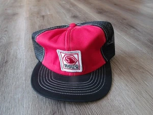 COLLECTIBLE BLACK RED MATCO TOOLS ADJUSTABLE TRUCKER BASEBALL CAP - Picture 1 of 2