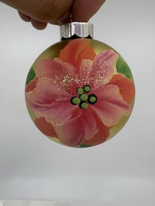 Martha Stewart Weihnachtsschmuck handbemalt Weihnachtsstern 2007 - Bild 1 von 5