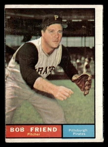 Topps Bob Friend #270 1961 en muy buen estado-ex Piratas de Pittsburgh - Imagen 1 de 2