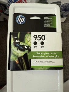 2er Pack HP 950 Schwarz High Yield Tintenpatronen 05/2022 - Bild 1 von 1