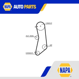 Timing Belt fits FIAT IDEA 350 1.4 05 to 12 350A1.000 Gates 46337687 46352316 - Picture 1 of 7
