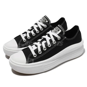 Converse Canvas Color Chuck Taylor All Star Move Black White Women Shoes 570256C - Imagen 1 de 8