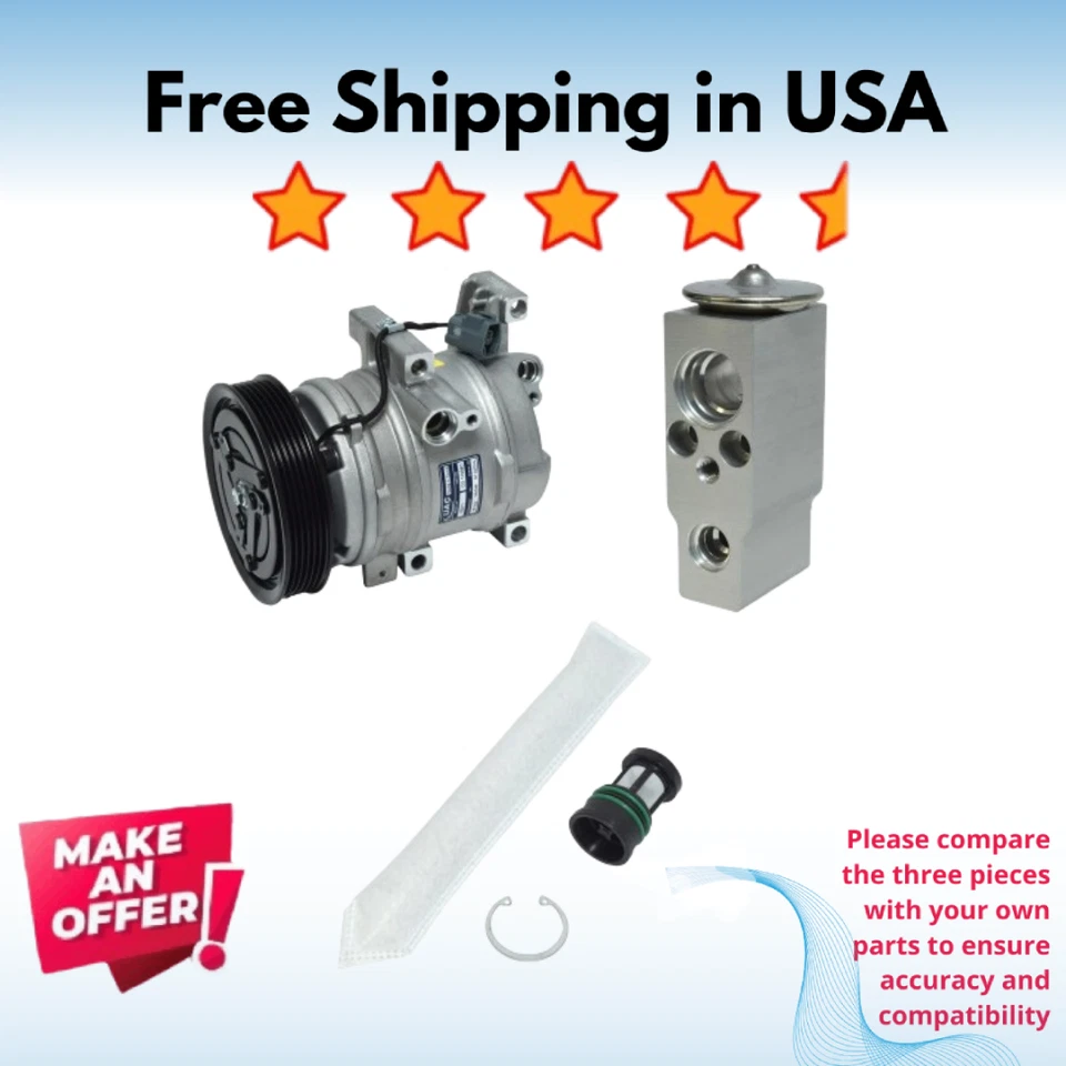 Kit Compressor A/C Fit Mazda 6 2006-2007 - Imagem 1 de 1