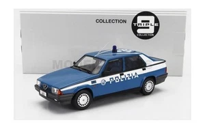 TRIPLE9 T9-1800475 ALFA ROMEO - 75 POLIZIA - POLICE - 1988 - BLUE WHITE - 1/18 - Imagen 1 de 2