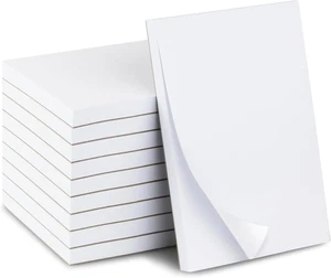 10 Pack Note Pads 4X6 | 100 Sheets per Memo Pad | Server Note Pads | Scratch Pad - Picture 1 of 12