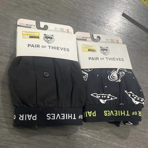 2 Packs Of Pair of Thieves Men's Super Soft Boxer Briefs Men Size S 28-30 NEW! - Picture 1 of 3