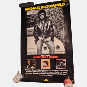 Michael Bloomfield Cruisin' For A Bruisin' 23x35 Promo Album Poster 1981 Vintage - Bild 1 von 8