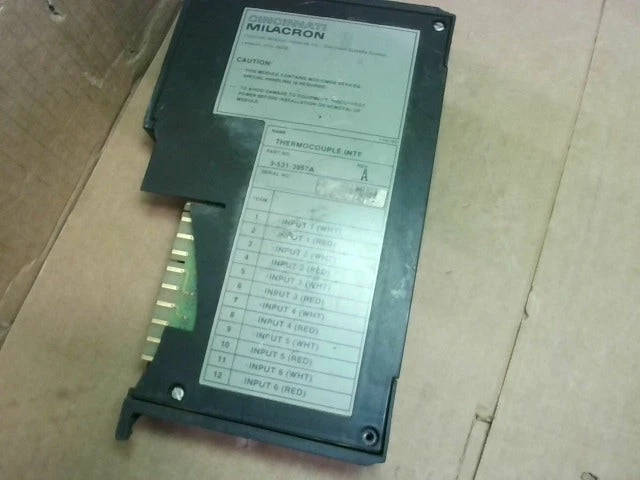 CINCINNATI Milacron 3-531-3957A Thermoelement Intf Rev Level A - Gebraucht - Image 1 of 1