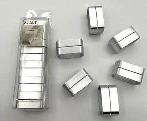 Ikea Spalt Serviettenringe Set 12 Designer Bodrul Khalique minimalistische Platzhalter - Bild 1 von 7