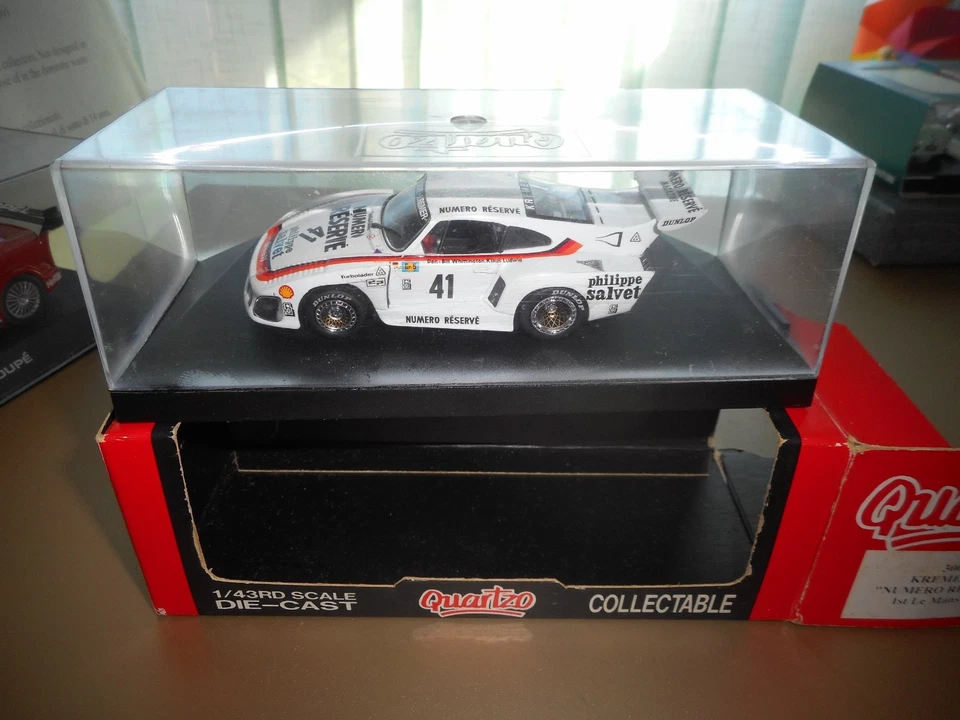 RARO QUARTZO #3001 1/43 PORSCHE 935 KREMER K3 "NUMERO RESERVE'" CONDIZIONI MB - Immagine 1 di 4