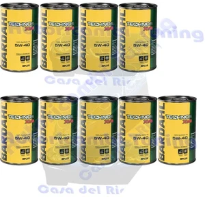 9 Litres Huile de Moteur Voiture Bardahl Bardhal Technos XVS 5W40 Acea A3 B4 - Imagen 1 de 3