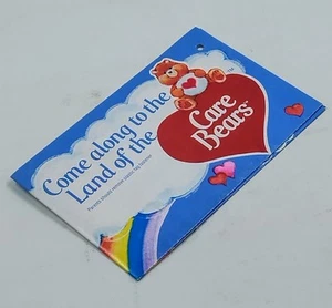 Vintage 1984 Kenner - Care Bears - Wish Bear - Product Catalog Booklet Tag - Picture 1 of 6