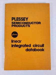 Linear Integrated Circuit Databook ~ Plessey Semiconductor Products 1975 August - Picture 1 of 7