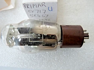 Brimar CV717 5R4GY Hanging Filament Balance Sections NOS Tube U AMPLITREX Test - Picture 1 of 4