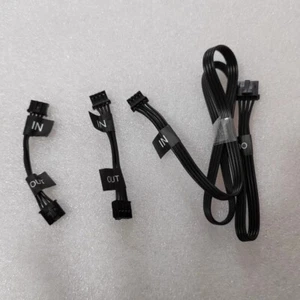 Pour NZXT RGB In Out câble câble d'entrée câble de connexion ventilateur de boîtier câble adaptateur - Photo 1/9