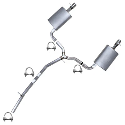 Kit de escape de tubo intermedio de acero inoxidable para Ford Explorer 2011-2015 3,5 L Foto 1 de 4