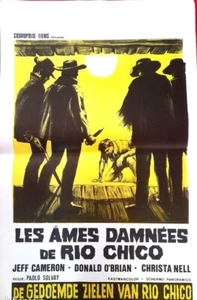 Poster Cinema Film All Ames Lunatics Rio Chico 40 X 60 CM 1971 - Picture 1 of 1