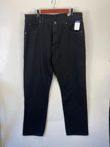 Wrangler Jeans Men’s 36x32 Black Five Star Flex Relaxed Fit Seat & Thigh NWT - Picture 1 of 9