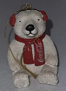 vintage coca cola bear ornament - Picture 1 of 4