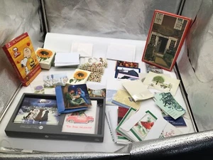 VINTAGE Briefpapier und Grußkarten Lot gemischt 80+ alle Anlässe unbenutzt Vielfalt - Bild 1 von 6