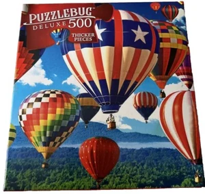 Puzzle Bug Deluxe 500 Piezas Puzzle Rojo Blanco y Azul Globo Asensión - Imagen 1 de 3