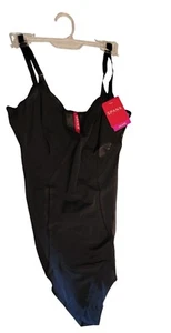 Spanx Invisible Shaping Cami Thong Bodysuit in Black Style 10009R Very Black M - Picture 1 of 7